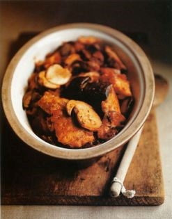 Chicken rolls with duxelles