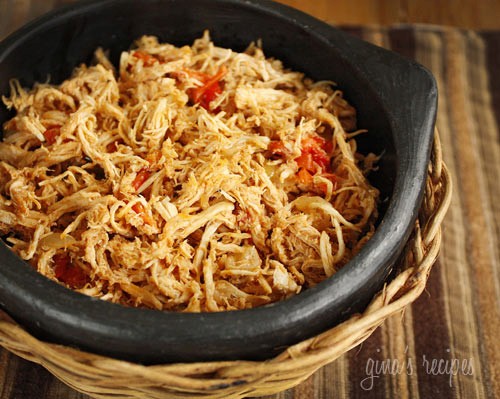 Chicken ropa vieja