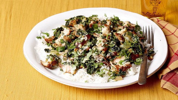 Chicken saag