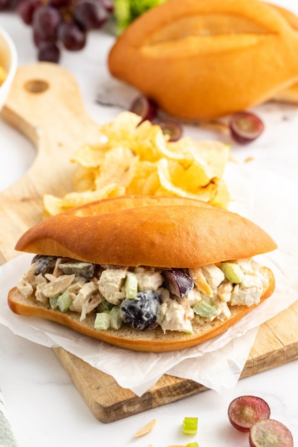 Chicken salad sandwiches