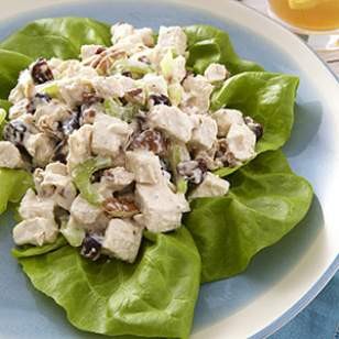 Chicken salad with pecans & dried cherries