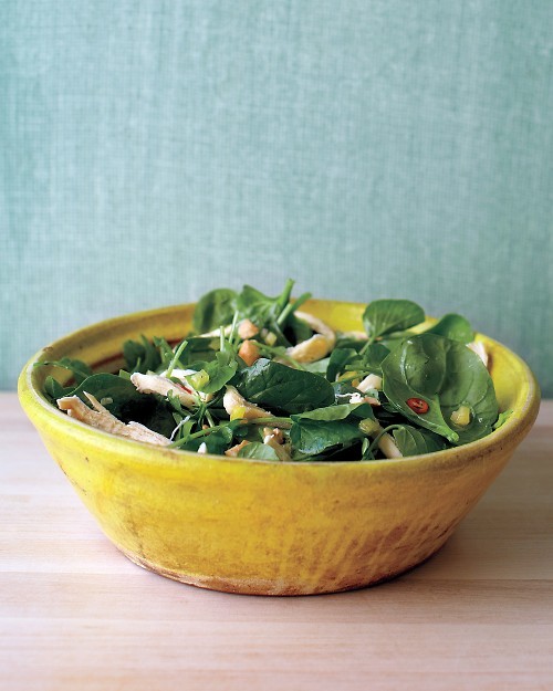 Chicken salad with pineapple-lime dressing