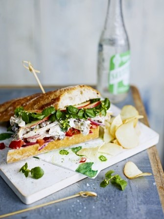 Chicken salpicao sub