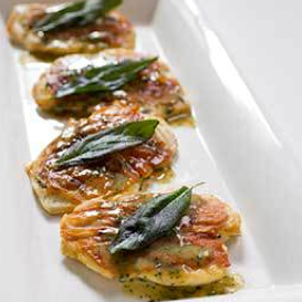 Chicken saltimbocca