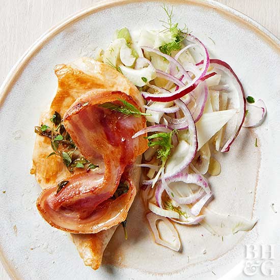 Chicken saltimbocca