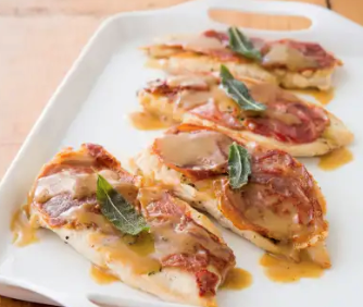 Chicken saltimbocca