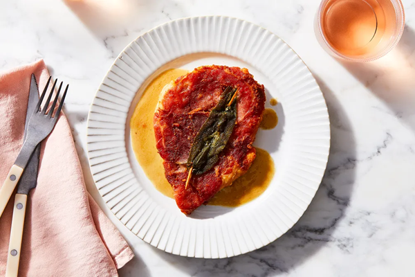 Chicken saltimbocca