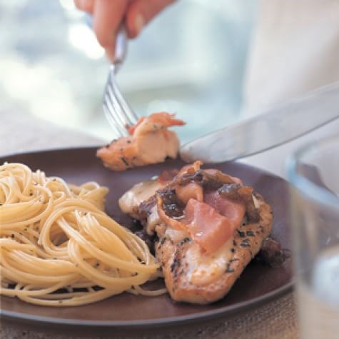 Chicken saltimbocca