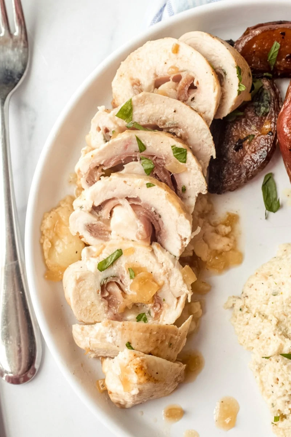 Chicken saltimbocca