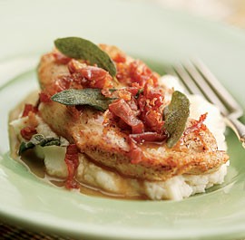 Chicken saltimbocca