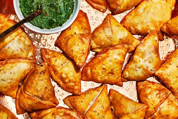 Chicken samosas