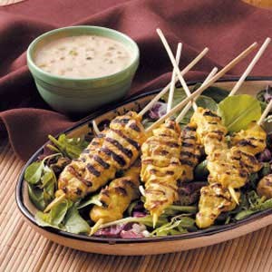 Chicken satay 