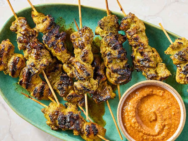 Chicken satay 