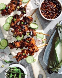 Chicken satay (Sate ayam)