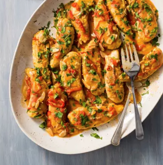 Chicken scampi