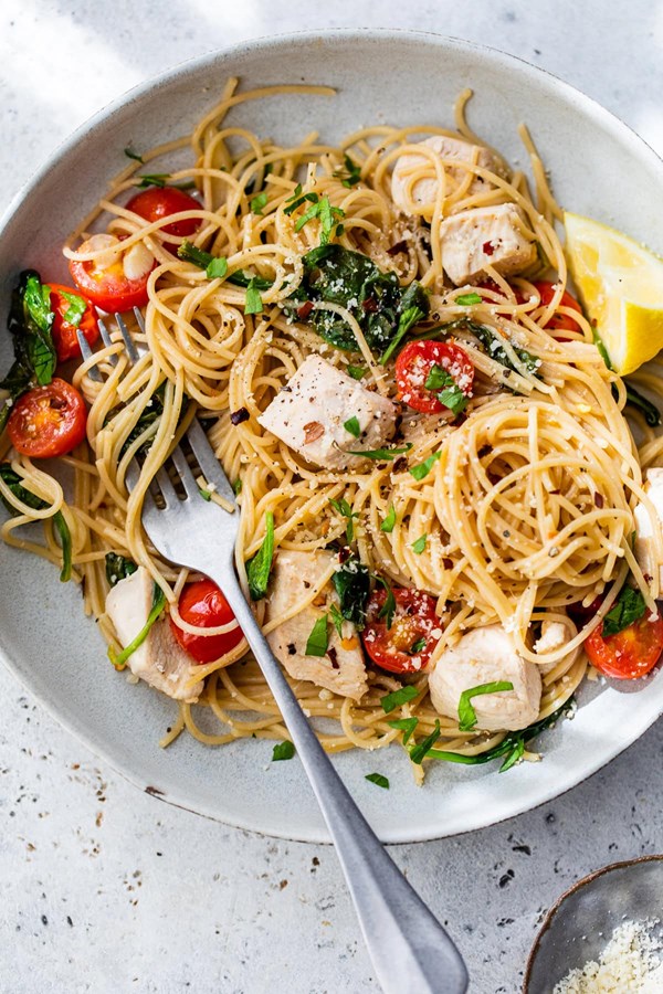 Chicken scampi
