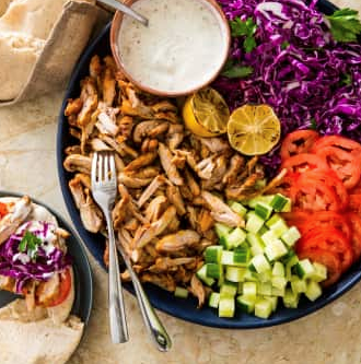 Chicken shawarma