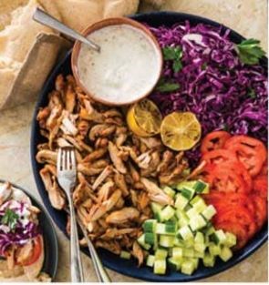 Chicken shawarma