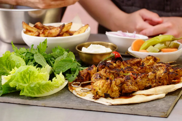 Chicken shawarma with vampire-slaying toum from Ottolenghi Test Kitchen