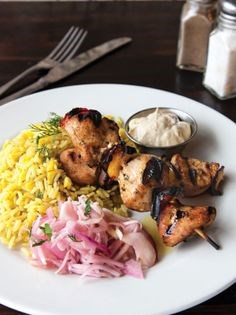 Chicken skewers