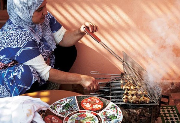 Chicken skewers