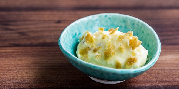 Chicken skin butter