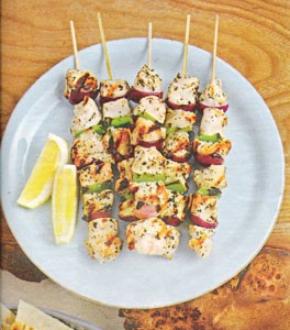 Chicken souvlaki
