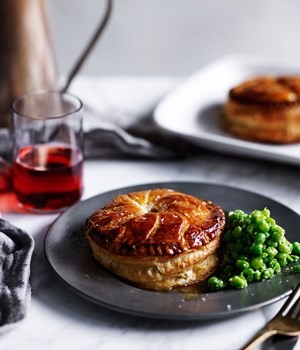 Chicken, spring onion and tarragon pithiviers