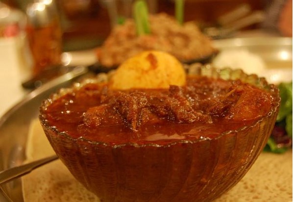Chicken stew (Doro wett)