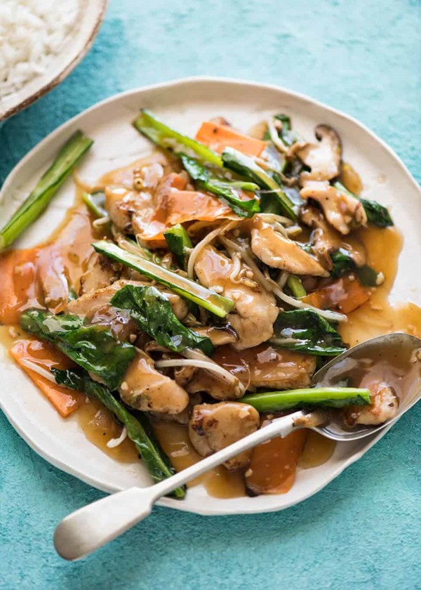 Chicken stir fry (Chop suey)
