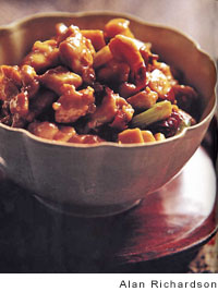 Chicken stir-fry with Sichuan peppercorns