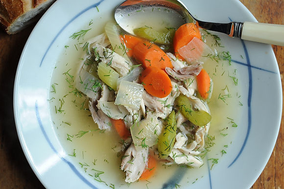 Chicken "stoup"