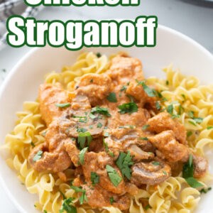 Chicken stroganoff