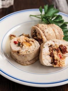 Chicken stuffed with feta and sundried tomatoes