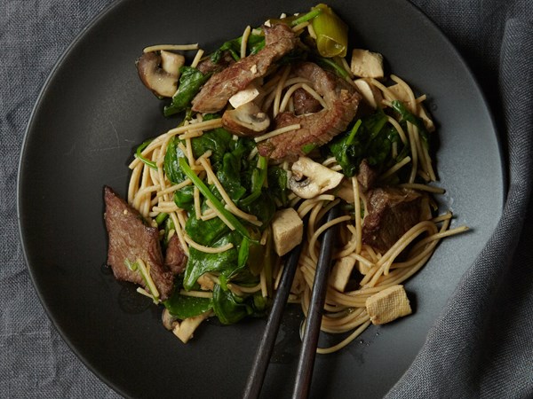 Chicken sukiyaki