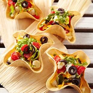Chicken taco bowls