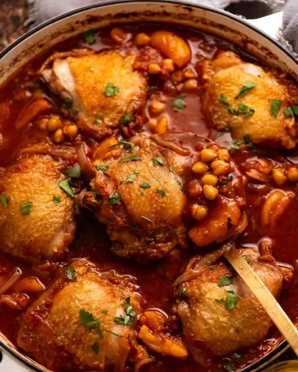 Chicken tagine