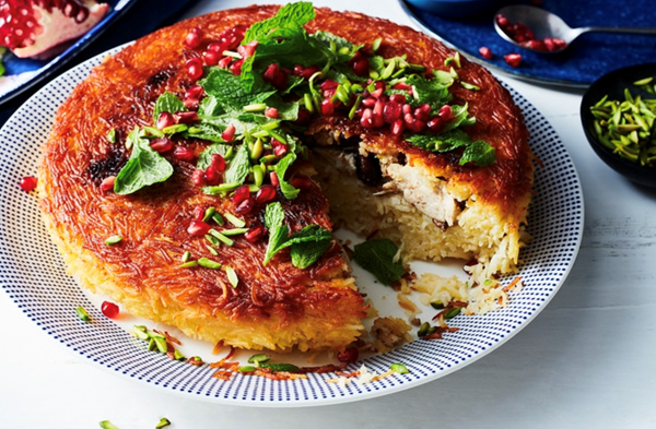 Chicken tahchin