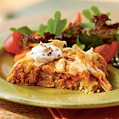 Chicken tamale casserole