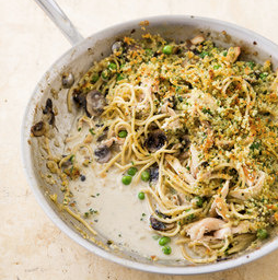 Chicken Tetrazzini for two
