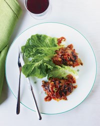 Chicken thighs marinated with homemade ssam paste