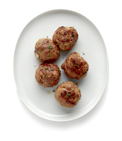 Chicken "tikka masala" meatballs