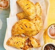 Chicken tikka pasties