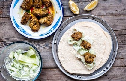 Chicken tikka wraps