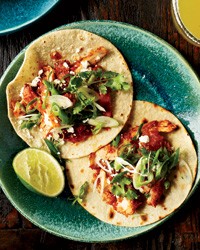 Chicken tinga tacos
