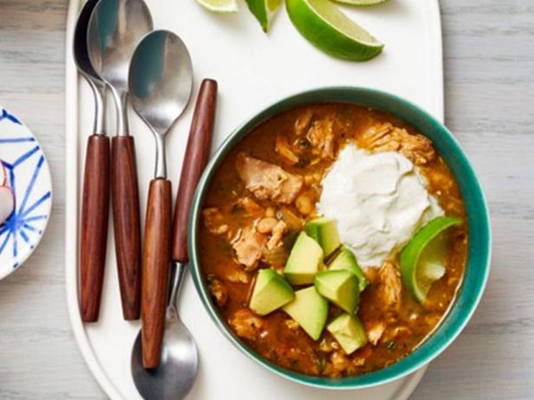 Chicken tomatillo chili