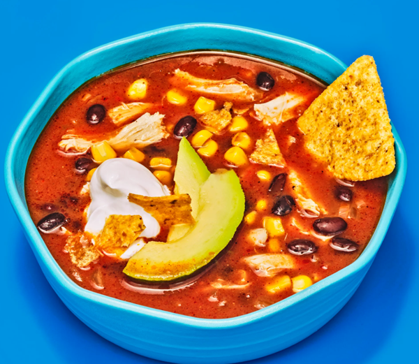 Chicken tomato tortilla soup