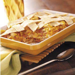 Chicken tortilla bake