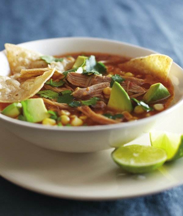 Chicken-tortilla soup