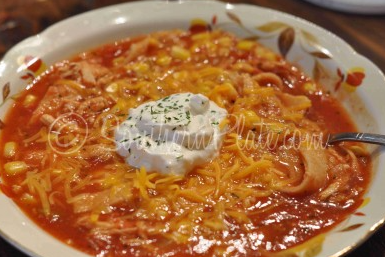 Chicken tortilla soup